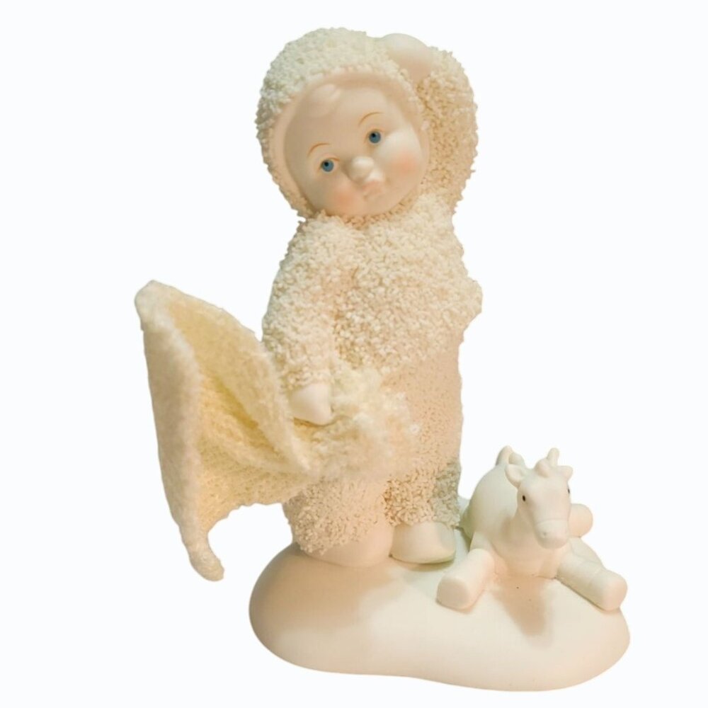 Department 56 Snowbabies But I Have to Have My Blankie With Blanket & Giraffe